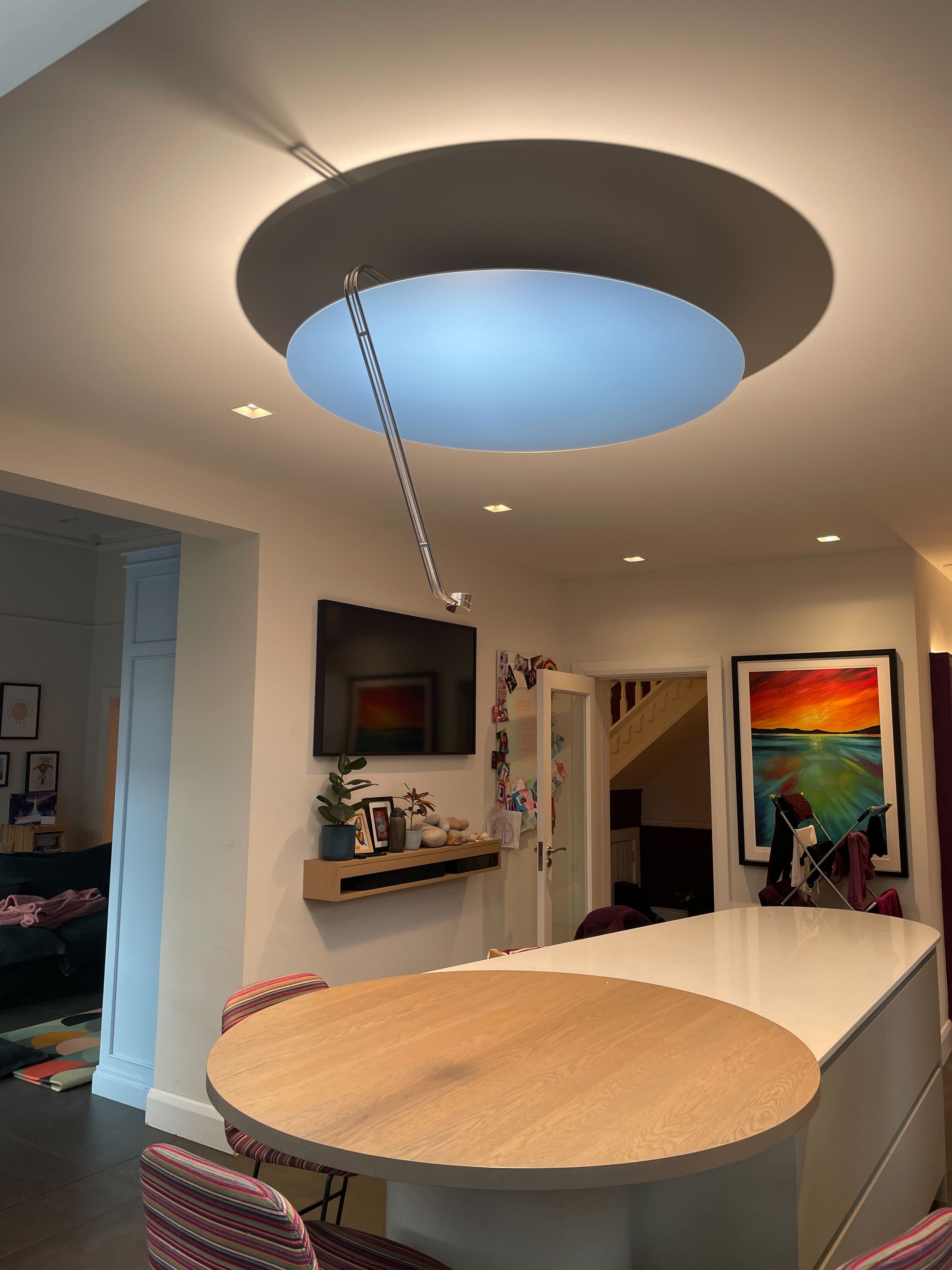 Sunday Light in a customer's home