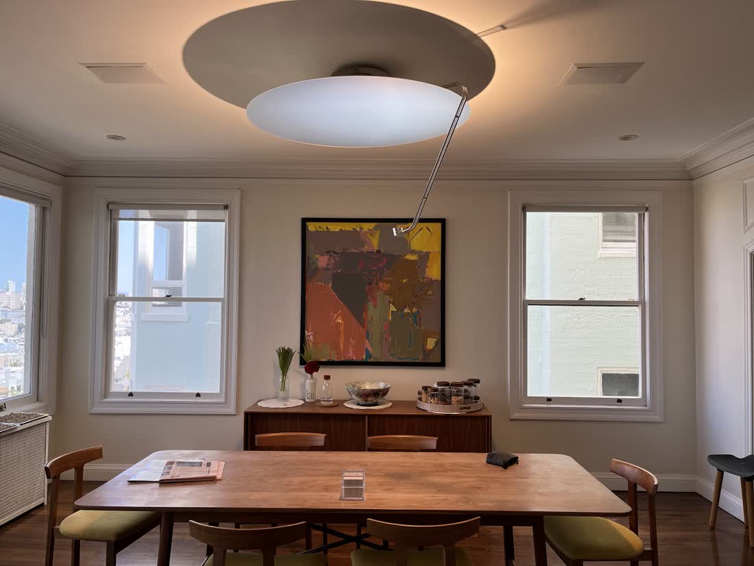 Sunday Light in a customer's home